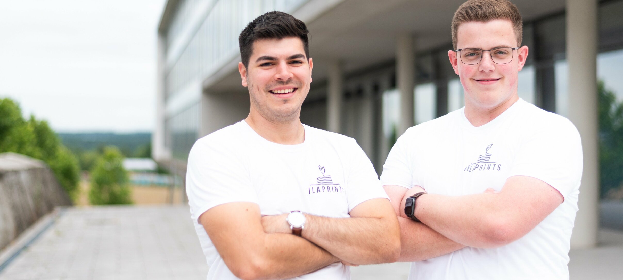 Daniel Meza (links) und Lukas Kirch | © filaprints Daniel Meza und Lukas Kirch sind die Gründer von Filaprints | © filaprints